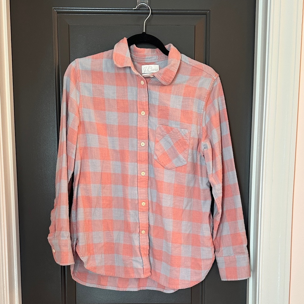 J. Crew Flannel‎ Plaid Shirt